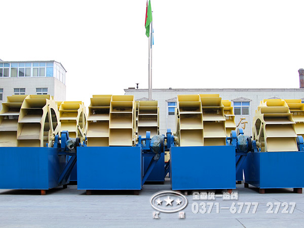 不同類型的洗砂機特點、型號和技術參數(shù)