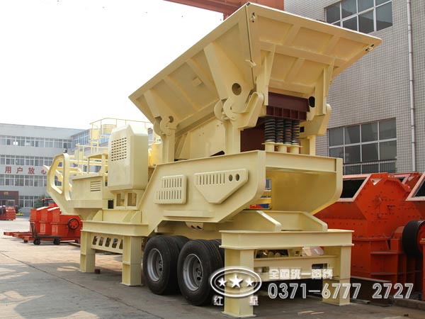 車載型流動破碎機