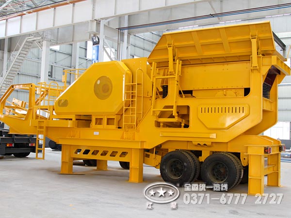 輪胎式移動破碎站哪兒有賣的？大概價格是多少