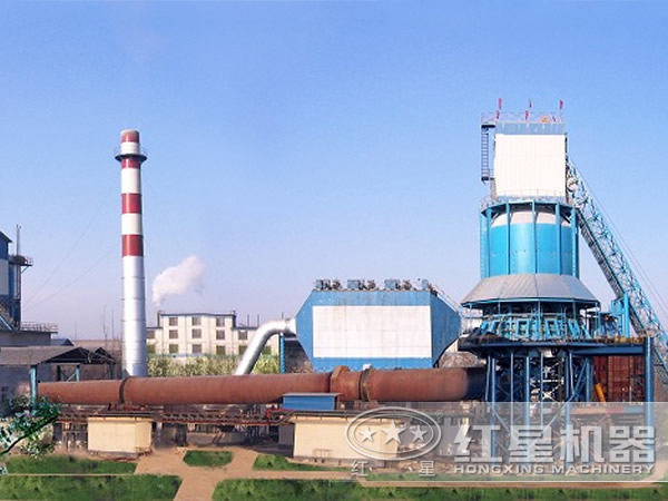 鎳還原回轉(zhuǎn)窯工作現(xiàn)場(chǎng)