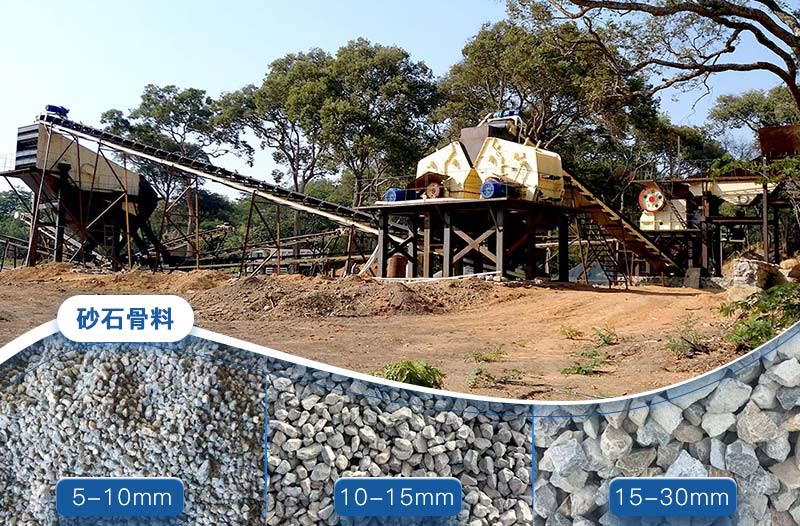 砂石料加工現(xiàn)場 砂石料加工現(xiàn)場