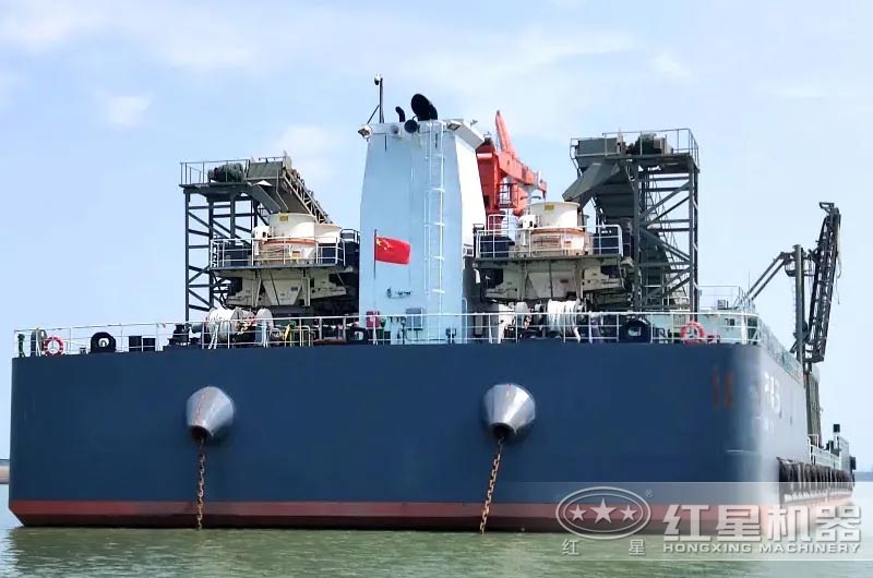 水上砂石生產(chǎn)工藝流程圖及視頻_船運機制砂需要什么手續(xù)？