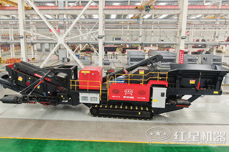 履帶式建筑垃圾破碎機(jī)圖片 履帶式建筑垃圾破碎機(jī)圖片