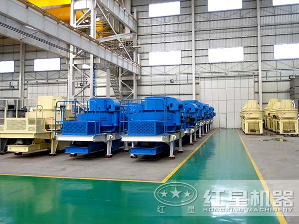 沖擊式破碎機(jī)優(yōu)勢多，是破碎河卵石的好手