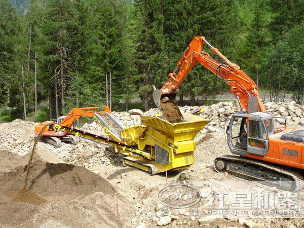 移動式石子破碎機(jī)