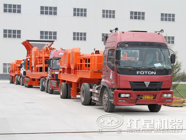 公路專用碎石機(jī)發(fā)貨現(xiàn)場