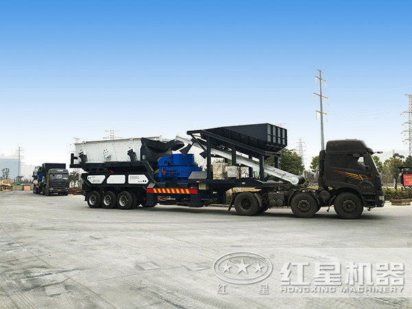 以沖擊破為核心的05石子可移動碎石機(jī)