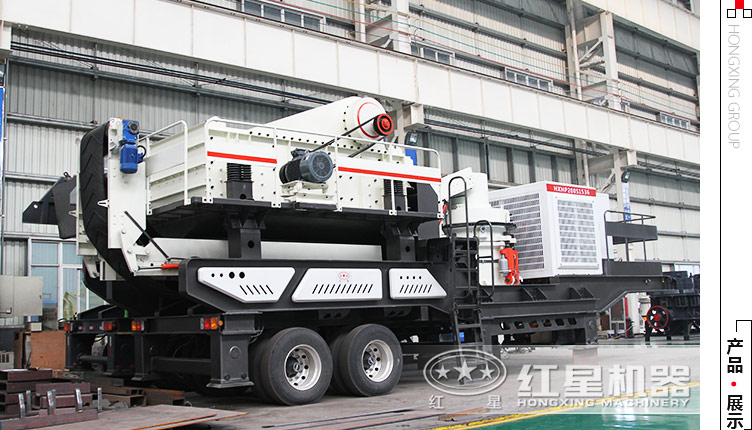 這部輪胎式移動青石破碎站作業(yè)零污染，價格還不貴，別猶豫啦！