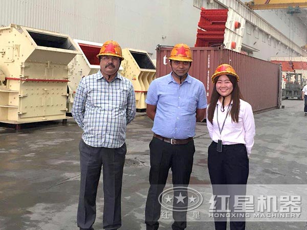 國(guó)際客戶(hù)來(lái)廠參觀細(xì)碎機(jī)