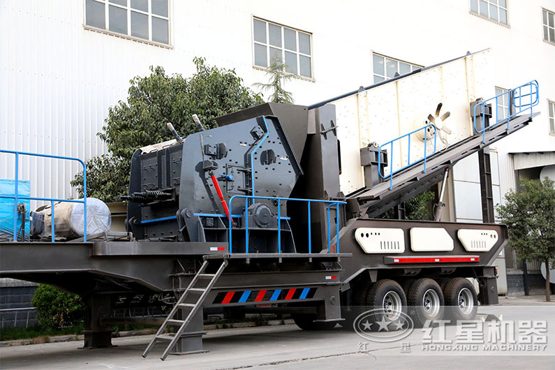 流動(dòng)破石子機(jī)多少錢？生產(chǎn)環(huán)保嗎？（視頻現(xiàn)場直擊）