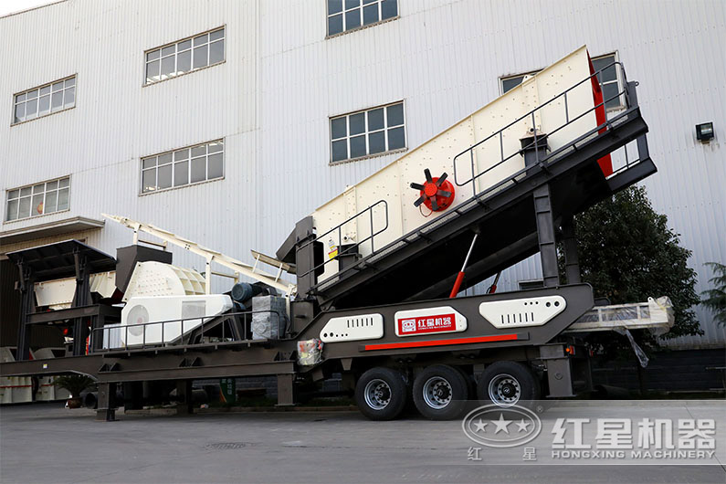 流動(dòng)破碎石子機(jī)生產(chǎn)線全套多少錢？(附現(xiàn)場作業(yè)圖片及視頻)