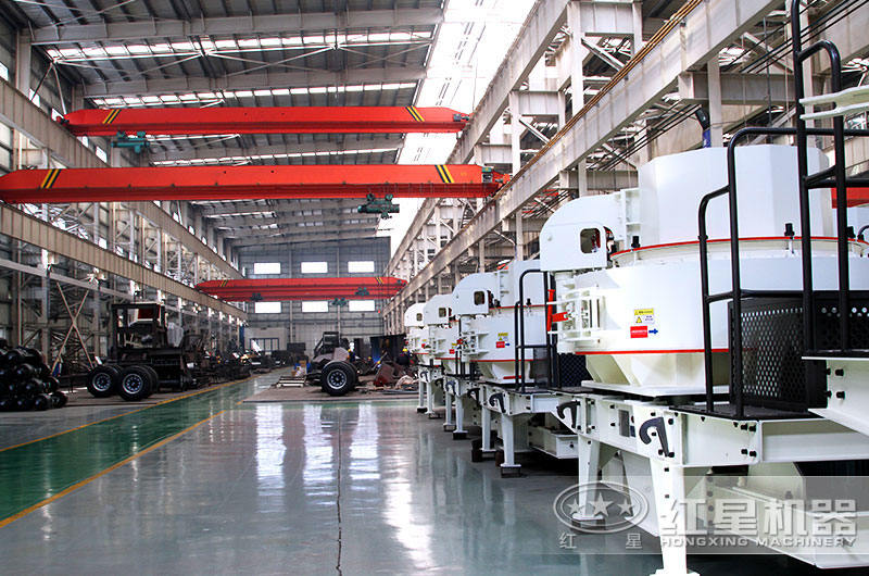 細(xì)碎設(shè)備制砂機生產(chǎn)車間