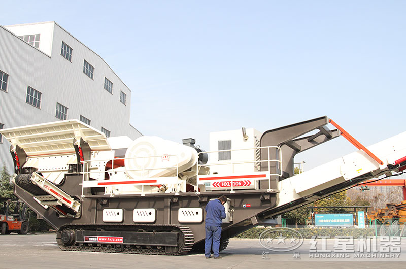 河南哪里有履帶移動破石機(jī)賣？有沒有現(xiàn)場視頻