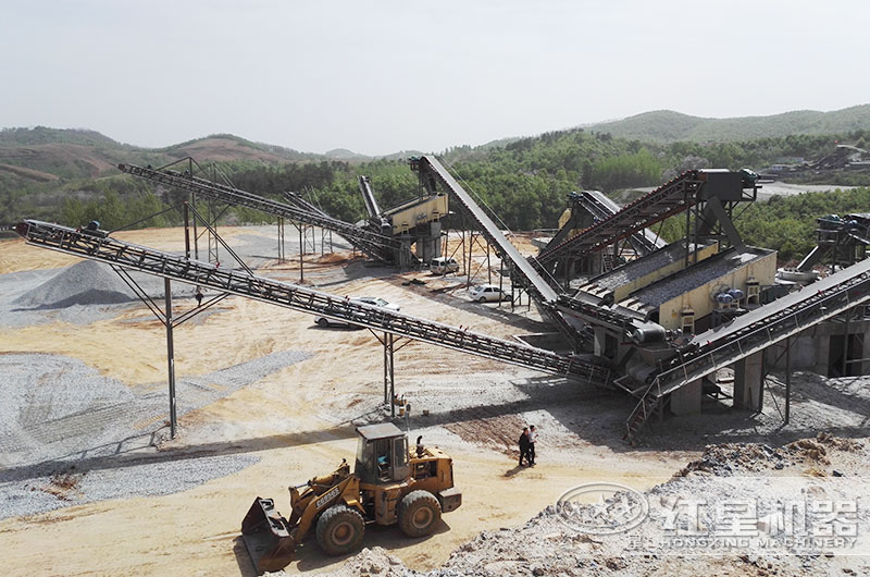 日產(chǎn)兩萬噸的玄武巖石子破碎機(jī)有哪些，全套價格是多少？