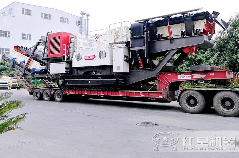 微型隱蔽式移動(dòng)石子破碎機(jī)發(fā)貨山東聊城