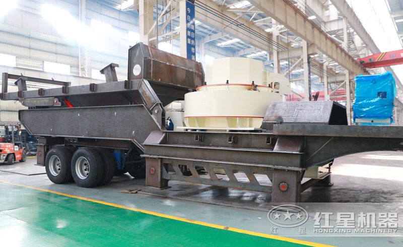 更快捷，更方便的移動(dòng)河卵石制砂機(jī)