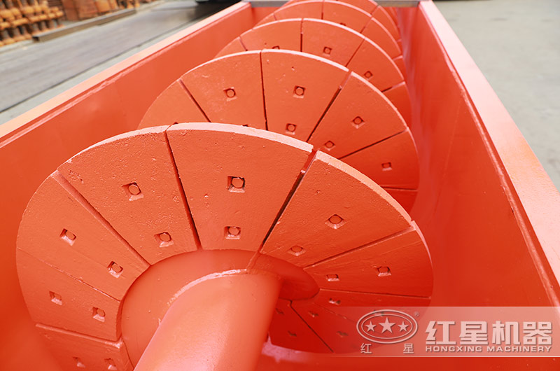 螺旋洗沙機內部細節(jié)圖
