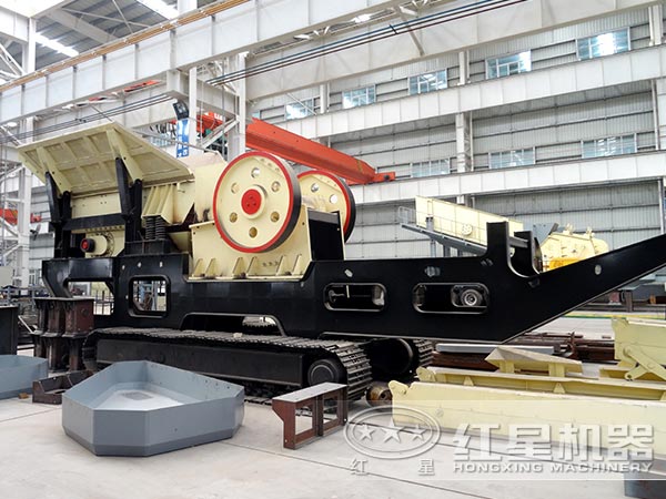 鄂式破碎機(jī)種類(lèi)中的移動(dòng)鄂式破碎站
